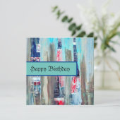 アートハッピーバースデーカード (スタンド正面)