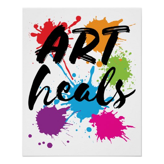 アートハルスアートセラピストセラピー ポスター (正面)