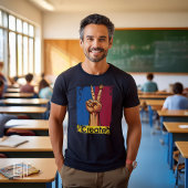 アートハンドピースのサインを作成感動的 Tシャツ