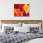 アートハートキャンバスデザイン キャンバスプリント (インサイチュ (寝室))