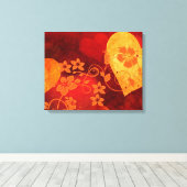 アートハートキャンバスデザイン キャンバスプリント (インサイチュ (ウッドフロア))