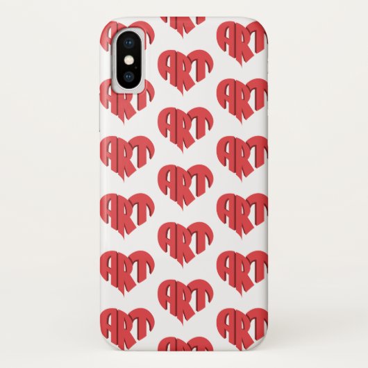 アートハート携帯ケース Case-Mate iPhoneケース (裏面)