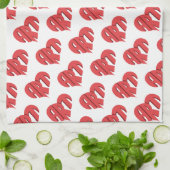 アートハート キッチンタオル (折り畳み)