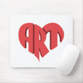 アートハート マウスパッド (マウス)