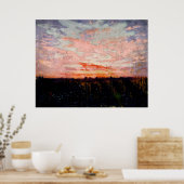 アートバイアボット・ハンダーソンThayer魅惑的な日の出 ポスター (キッチン)