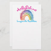 アートバイデビ紙 便箋 (正面/裏面)