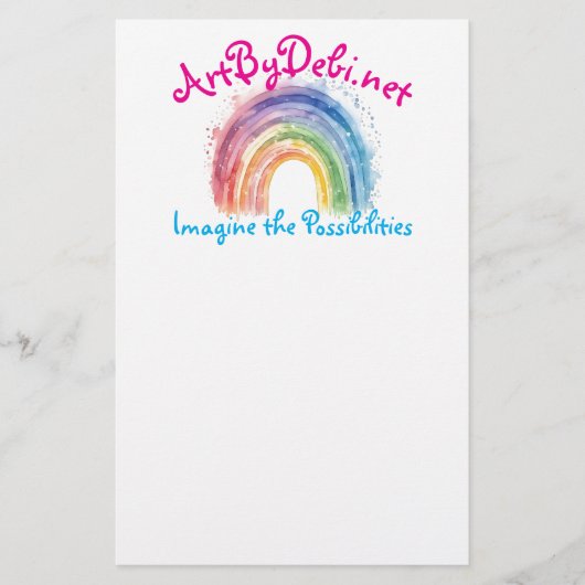 アートバイデビ紙 便箋 (正面)