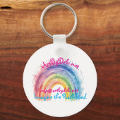 アートバイデビ,レインボーマグネット キーホルダー (正面)