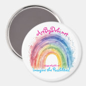 アートバイデビ，レインボーマグネット マグネット (正面/裏面)