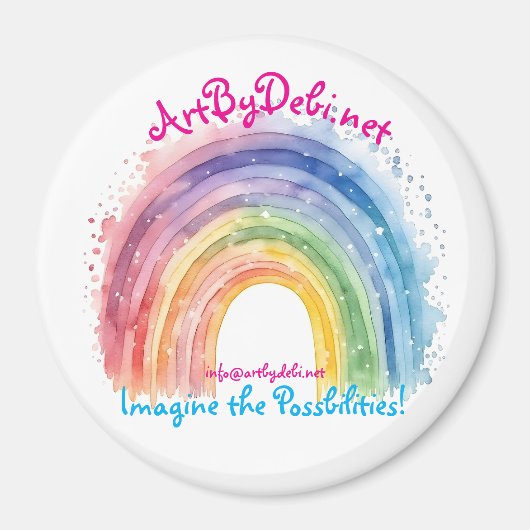 アートバイデビ，レインボーマグネット マグネット (正面)