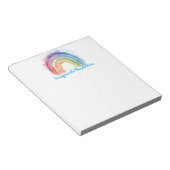 アートバイデビ,レインボー ノートパッド (アングル)