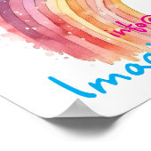 アートバイデビ,レインボー ポスター (角)