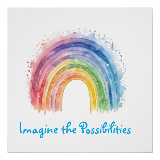 アートバイデビ，レインボー ポスター (正面)