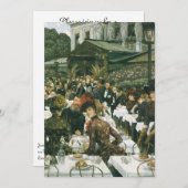 アートバイビクトリアンティスソルンチョンブライダルシャワー 招待状 (正面/裏面)