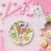 アートバイミシェルドラゴンズ紙プレート ペーパープレート (パーティー)