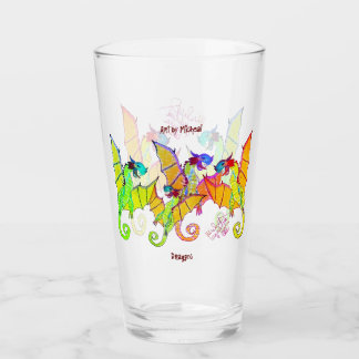 アートバイミシェルドラゴンズTumbler Glass タンブラーグラス