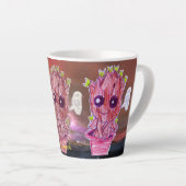 アートバイミヒールベビーグロートマグ カフェラテマグ (右アングル)