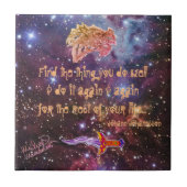 アートバイミヒール感動的ドラゴンセラミックタイル タイル (正面)