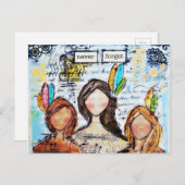 アートバイ・クロピン・スリー ポストカード (正面/裏面)