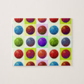 アートバスポップ・アートのケットボール ジグソーパズル (横)
