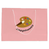 アートバッグ ラージペーパーバッグ (裏面)