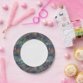 アートパタグランジーン ペーパープレート (パーティー)