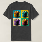 アートパネットンイタリアンクリスマスの輝き Tシャツ (デザイン正面)