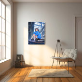 アートパネル｜放課後JK 寿司娘 GenerativeAI キャンバスプリント