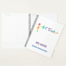 アートパーソナライズされた先生レインボーウォーターカラーアーティスト