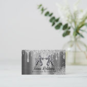 アートパーティーイベントの名刺の計画 名刺 (スタンド正面)