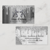 アートパーティーイベントの名刺の計画 名刺 (正面/裏面)