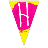 アートパーティー誕生日時代区分 バンティングフラッグ (第1の旗)