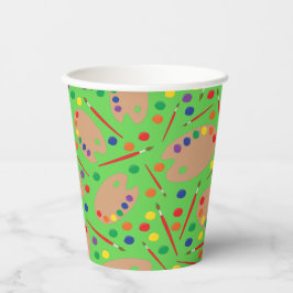 アートパーティー誕生日 紙コップ