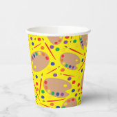 アートパーティー誕生日 紙コップ (左)