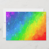 アートパーティー |絵を描パーティー 招待状 (裏面)