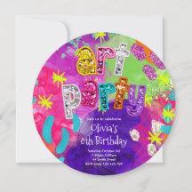 アートパーティー 誕生日