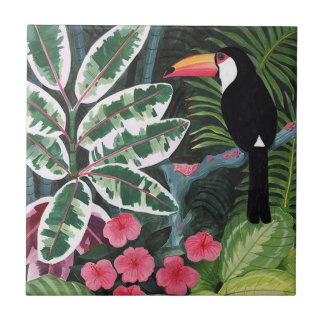 アートパームリーフタイル タイル