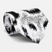 アートヒョウ柄3 ネクタイ (ロール)