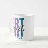 アートヒールズアーティストアート先生学生の恋人 コーヒーマグカップ (正面左)