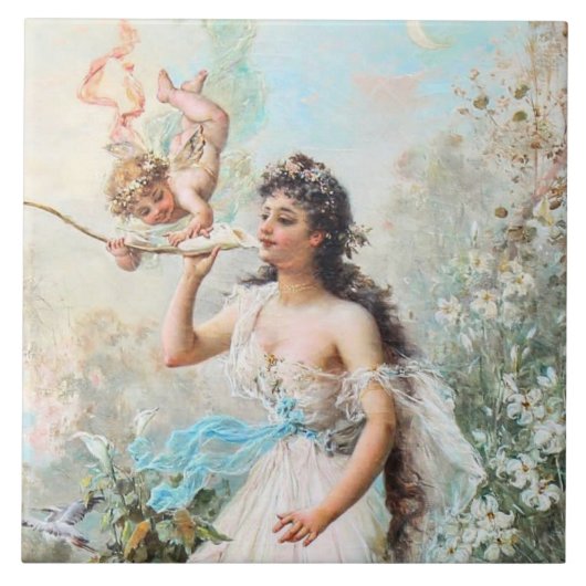 アートビクトリアンセラミックタイル タイル (正面)