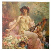 アートビクトリアンセラミックタイル タイル (正面)