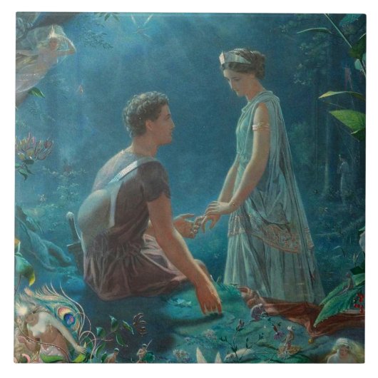 アートビクトリアンセラミックタイル タイル (正面)