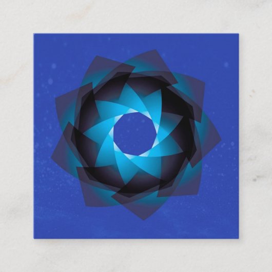 アートビジネスカード スクエア名刺 (正面)