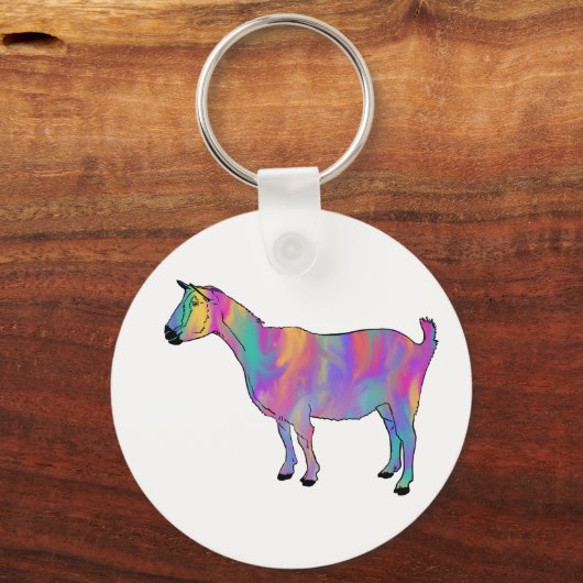 アートファンキーカラフル予測できな2000年10月20日 キーホルダー (正面)