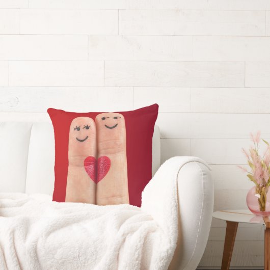 アートフィンガーハートラブ クッション (ソファ)
