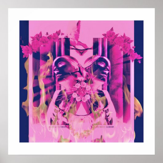 アートフォトグラフィ - 写真 フォトグラフィー フォトアート ポスター (正面)