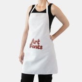 アートフォント エプロン (インサイチュ)