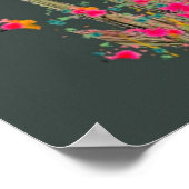 アートフラワー ポスター (角)