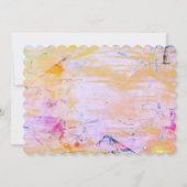 アートフル – ピセス誕生日(2月19日~3月20日) 招待状 (裏面)