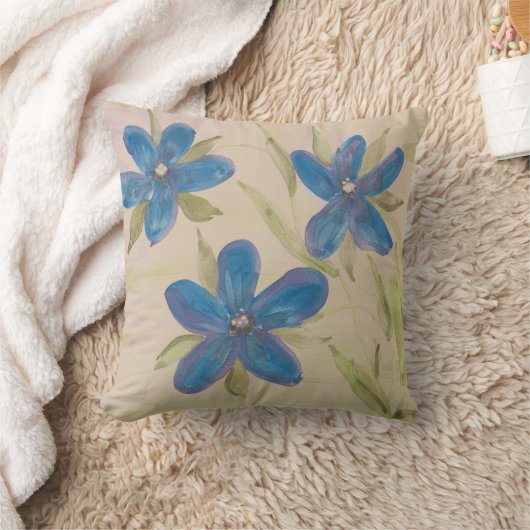 アートフローラとパターン（の模様が）あるデザイン クッション (ブランケット)